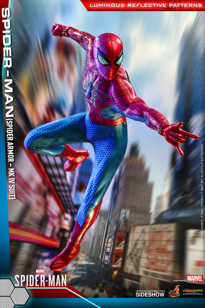 Load image into Gallery viewer, Hot Toys - Marvel&#39;s Spider-Man -  Spider-Man (Spider Armor - MK IV Suit)
