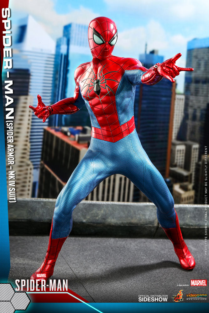 Load image into Gallery viewer, Hot Toys - Marvel&#39;s Spider-Man -  Spider-Man (Spider Armor - MK IV Suit)

