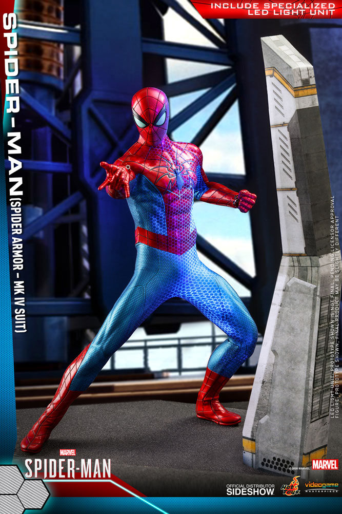 Load image into Gallery viewer, Hot Toys - Marvel&#39;s Spider-Man -  Spider-Man (Spider Armor - MK IV Suit)
