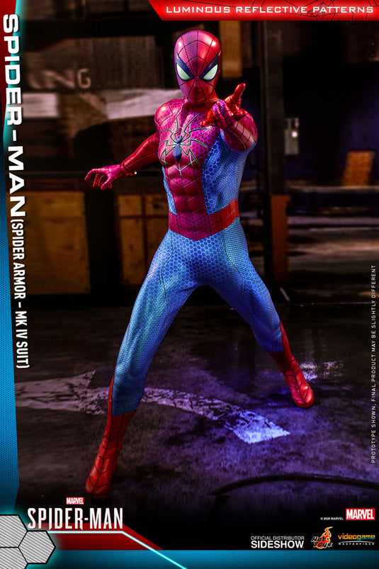 Hot Toys - Marvel's Spider-Man -  Spider-Man (Spider Armor - MK IV Suit)