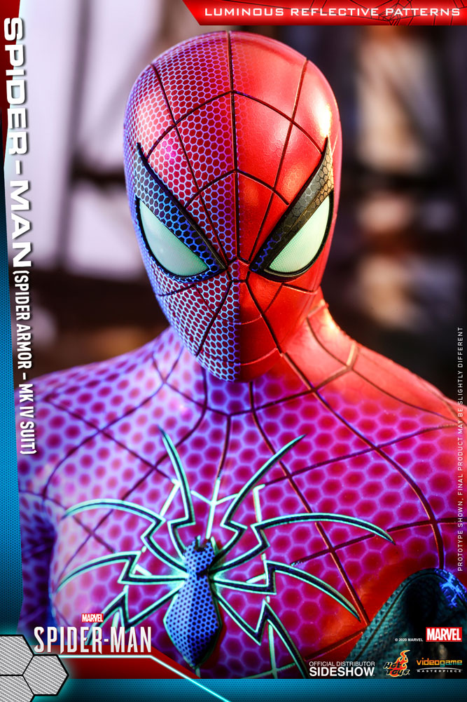 Load image into Gallery viewer, Hot Toys - Marvel&#39;s Spider-Man -  Spider-Man (Spider Armor - MK IV Suit)

