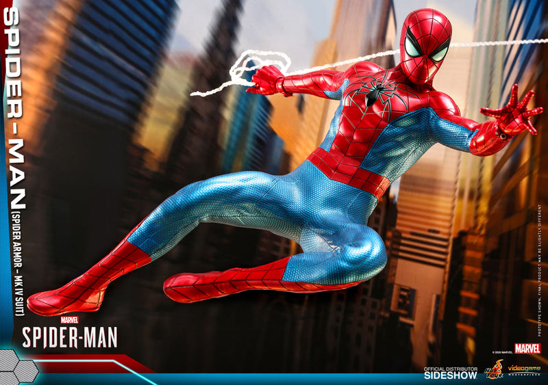 Load image into Gallery viewer, Hot Toys - Marvel&#39;s Spider-Man -  Spider-Man (Spider Armor - MK IV Suit)
