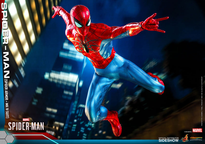 Load image into Gallery viewer, Hot Toys - Marvel&#39;s Spider-Man -  Spider-Man (Spider Armor - MK IV Suit)
