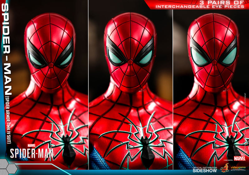 Load image into Gallery viewer, Hot Toys - Marvel&#39;s Spider-Man -  Spider-Man (Spider Armor - MK IV Suit)
