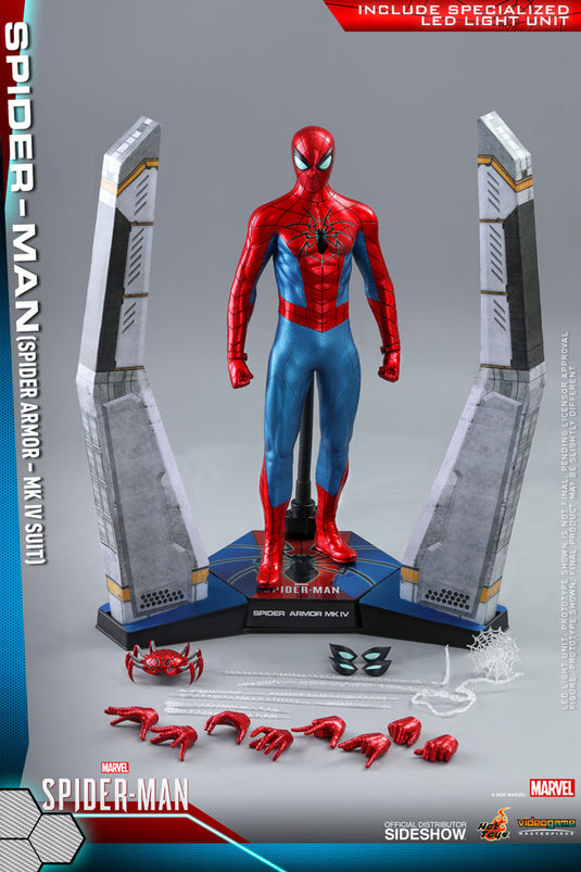 Hot Toys - Marvel's Spider-Man -  Spider-Man (Spider Armor - MK IV Suit)