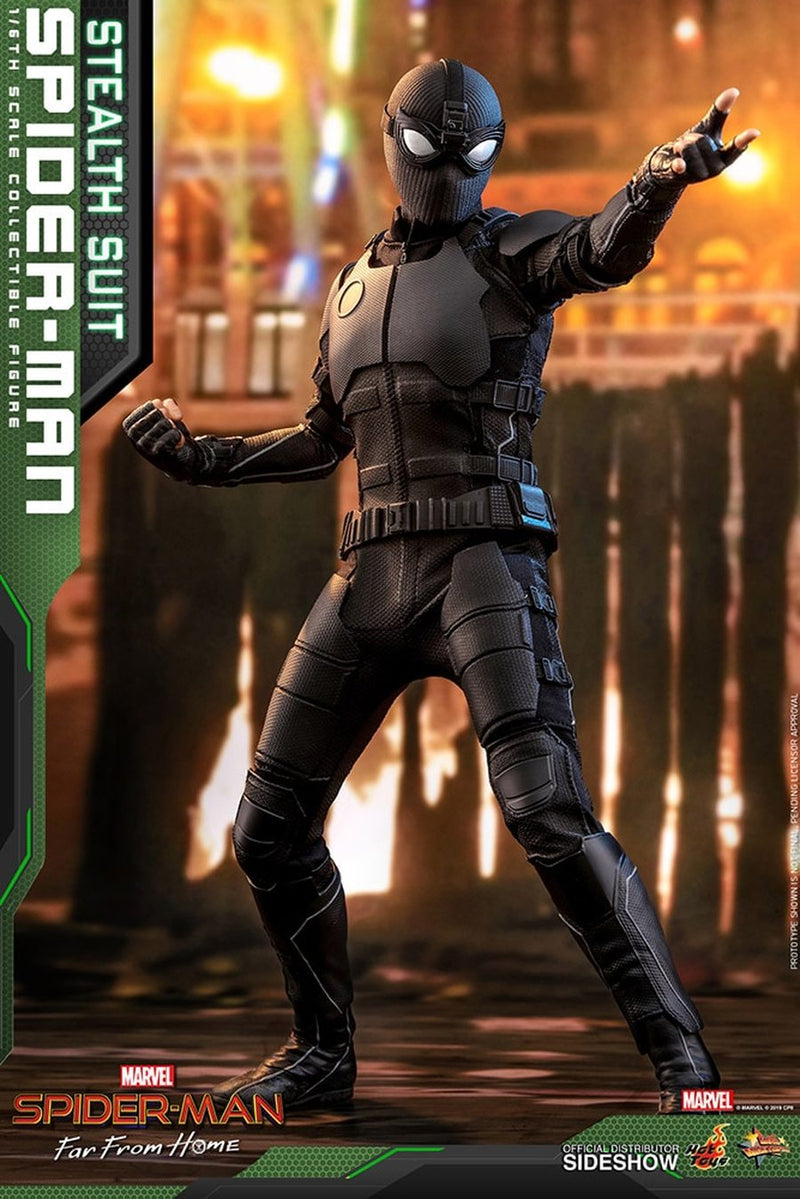 Load image into Gallery viewer, Hot Toys - Spider-Man: Far From Home - Spider-Man (Stealth Suit)
