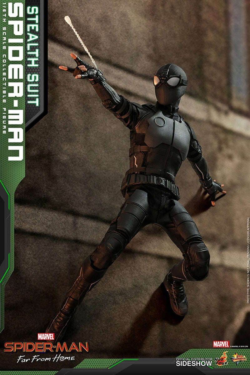 Load image into Gallery viewer, Hot Toys - Spider-Man: Far From Home - Spider-Man (Stealth Suit)
