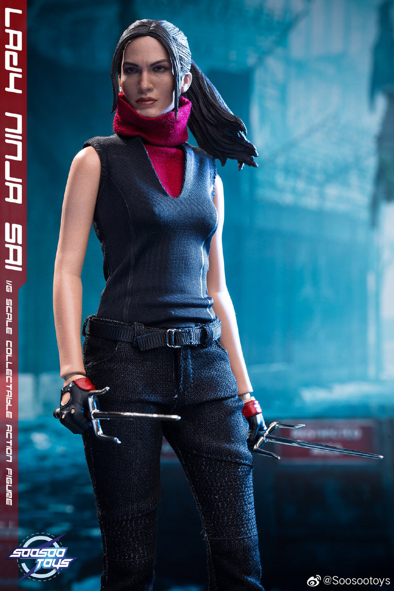 Load image into Gallery viewer, SooSoo Toys - Lady Ninja Sai
