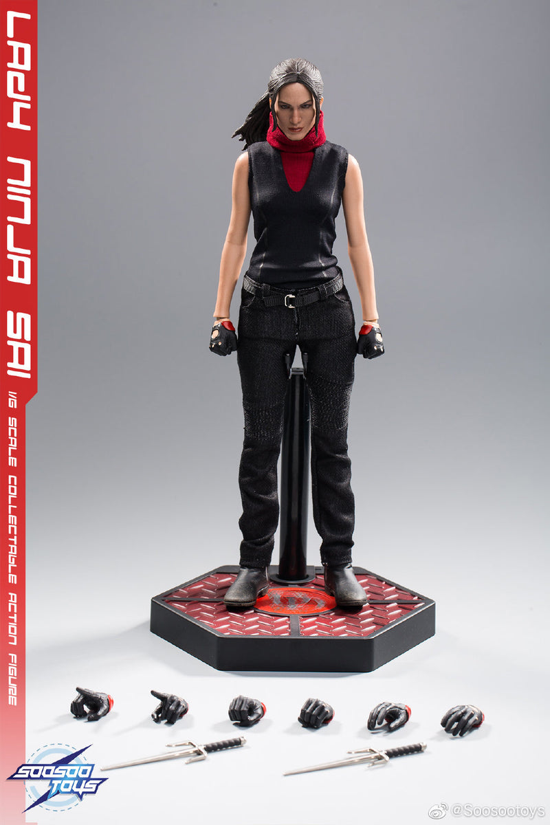 Load image into Gallery viewer, SooSoo Toys - Lady Ninja Sai
