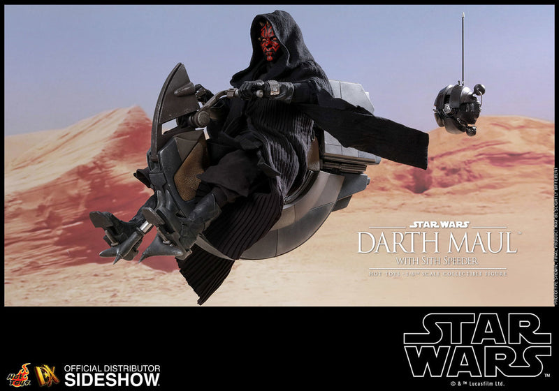 Load image into Gallery viewer, Hot Toys - Star Wars Episode I: The Phantom Menace - Darth Maul with Sith Speeder
