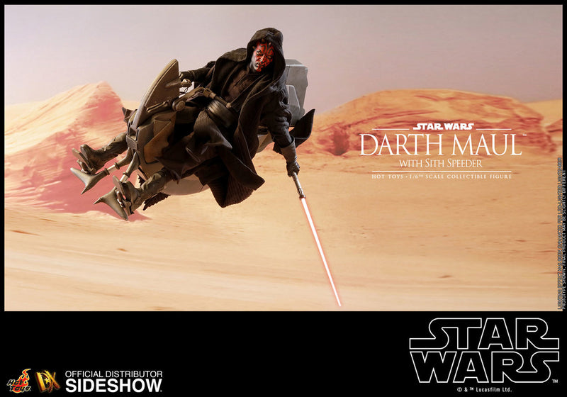 Load image into Gallery viewer, Hot Toys - Star Wars Episode I: The Phantom Menace - Darth Maul with Sith Speeder
