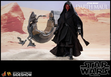 Hot Toys - Star Wars Episode I: The Phantom Menace - Darth Maul with Sith Speeder