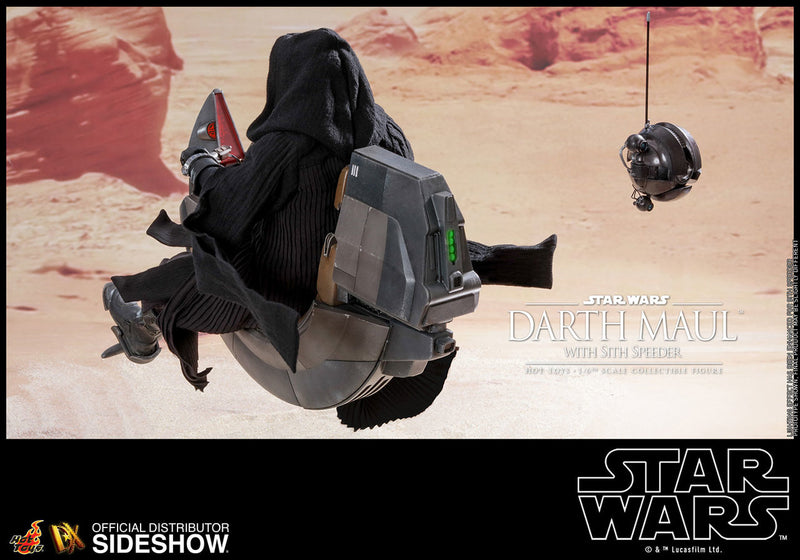 Load image into Gallery viewer, Hot Toys - Star Wars Episode I: The Phantom Menace - Darth Maul with Sith Speeder
