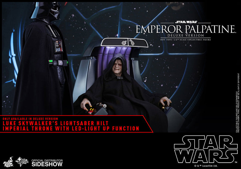Load image into Gallery viewer, Hot Toys - Episode VI Return of the Jedi - Emperor Palpatine Deluxe Version
