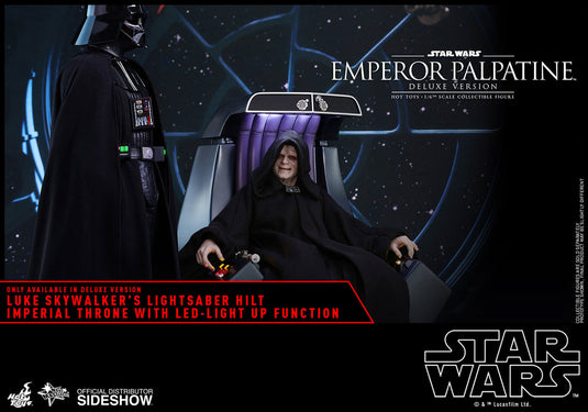Hot Toys - Episode VI Return of the Jedi - Emperor Palpatine Deluxe Version