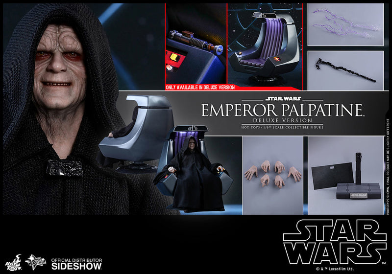 Load image into Gallery viewer, Hot Toys - Episode VI Return of the Jedi - Emperor Palpatine Deluxe Version
