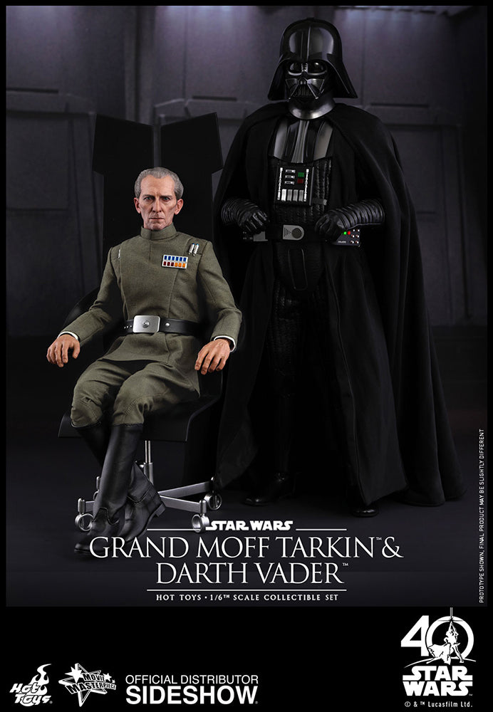 Load image into Gallery viewer, Hot Toys - Star Wars: A New Hope - Grand Moff Tarkin and Darth Vader
