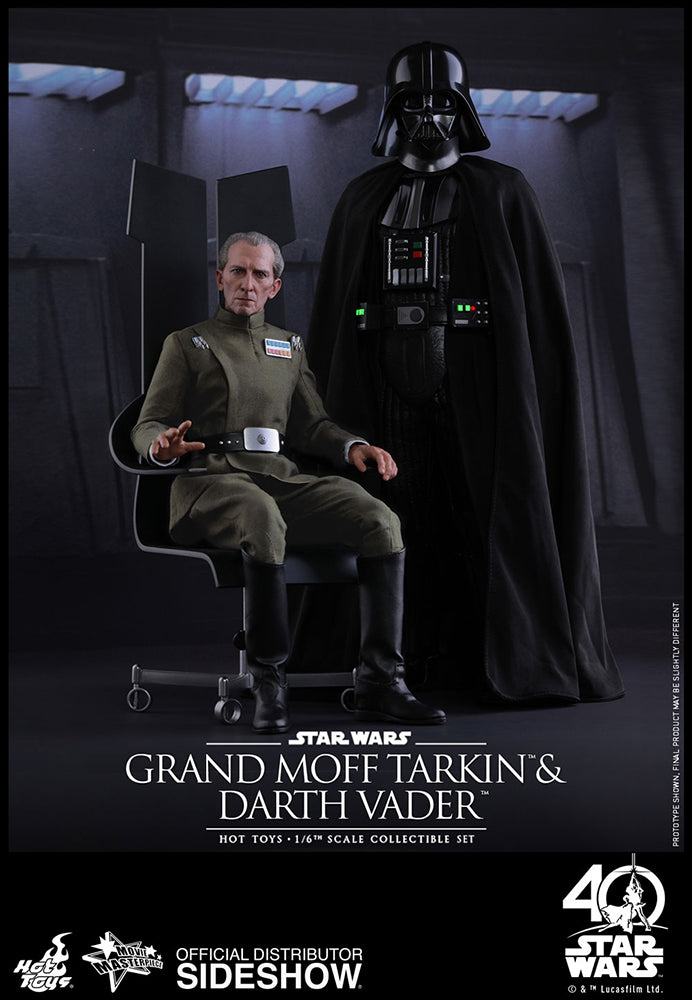 Load image into Gallery viewer, Hot Toys - Star Wars: A New Hope - Grand Moff Tarkin and Darth Vader
