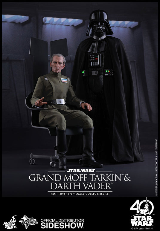 Hot Toys - Star Wars: A New Hope - Grand Moff Tarkin and Darth Vader