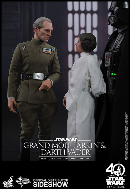 Hot Toys - Star Wars: A New Hope - Grand Moff Tarkin and Darth Vader
