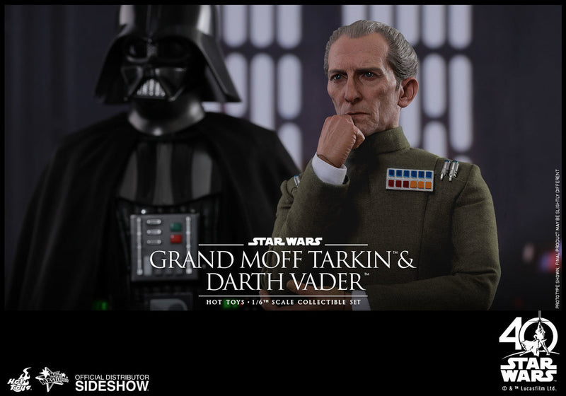 Load image into Gallery viewer, Hot Toys - Star Wars: A New Hope - Grand Moff Tarkin and Darth Vader
