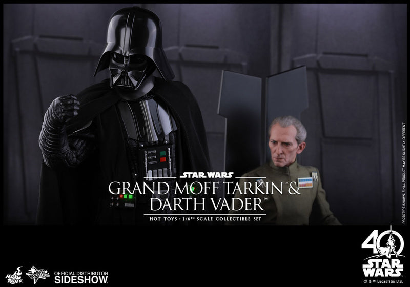 Load image into Gallery viewer, Hot Toys - Star Wars: A New Hope - Grand Moff Tarkin and Darth Vader
