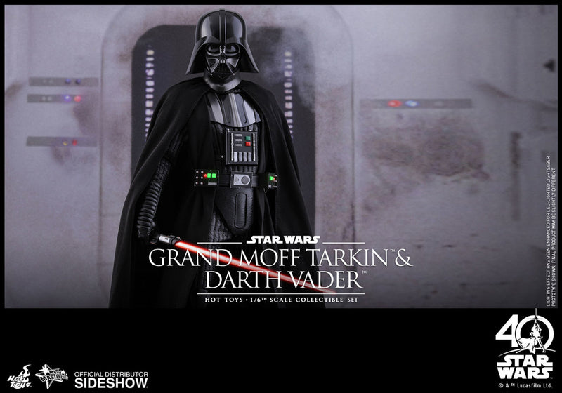 Load image into Gallery viewer, Hot Toys - Star Wars: A New Hope - Grand Moff Tarkin and Darth Vader
