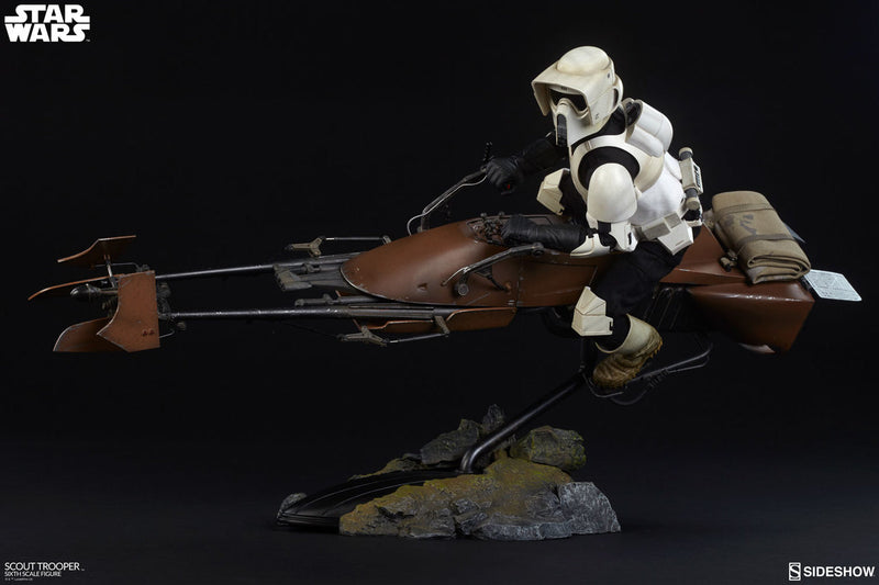 Load image into Gallery viewer, Sideshow - Star Wars Episode VI: Return of the Jedi - Scout Trooper
