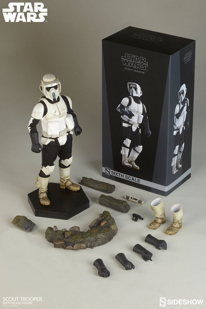 Load image into Gallery viewer, Sideshow - Star Wars Episode VI: Return of the Jedi - Scout Trooper
