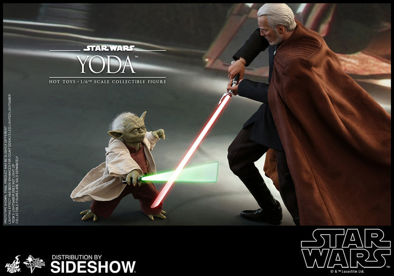Load image into Gallery viewer, Hot Toys - Star Wars: Episode II - Attack of the Clones - Yoda
