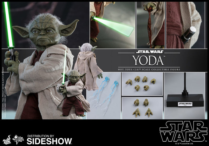 Load image into Gallery viewer, Hot Toys - Star Wars: Episode II - Attack of the Clones - Yoda
