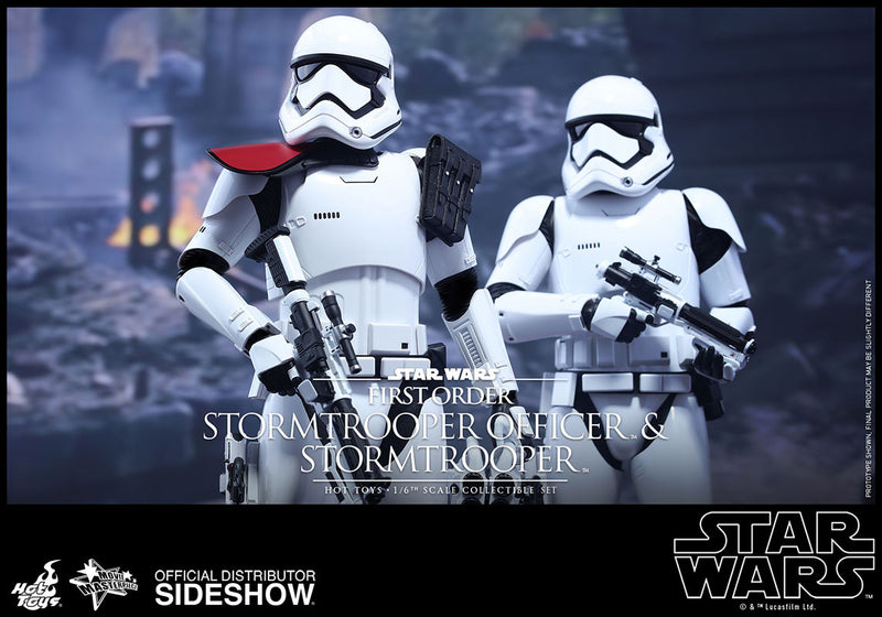 Load image into Gallery viewer, Hot Toys - Star Wars: The Force Awakens - First Order Stormtrooper Officer and Stormtrooper
