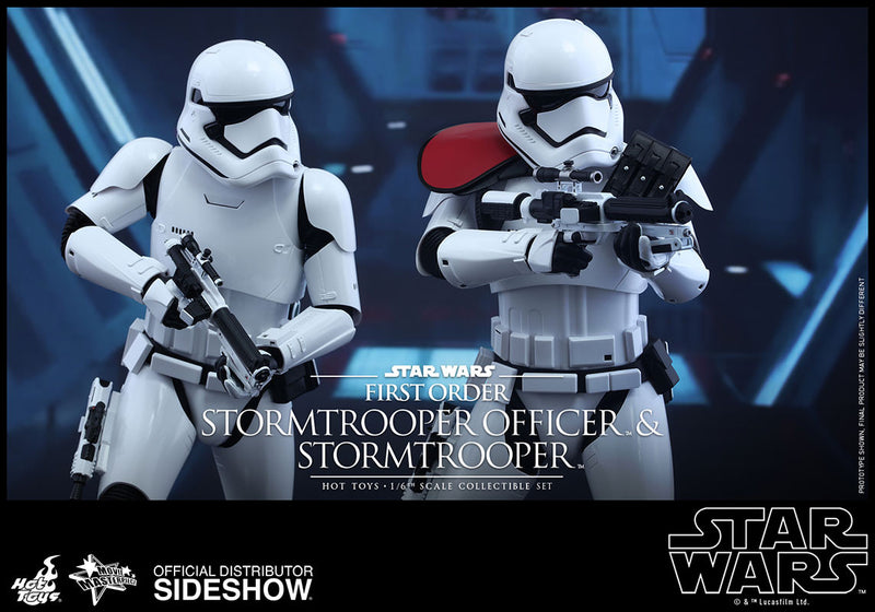 Load image into Gallery viewer, Hot Toys - Star Wars: The Force Awakens - First Order Stormtrooper Officer and Stormtrooper
