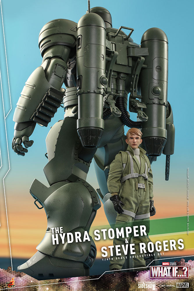 Load image into Gallery viewer, Hot Toys - What If...? - Steve Rogers and The Hydra Stomper
