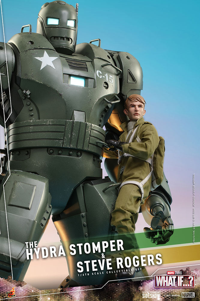 Load image into Gallery viewer, Hot Toys - What If...? - Steve Rogers and The Hydra Stomper
