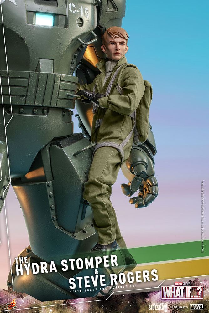 Load image into Gallery viewer, Hot Toys - What If...? - Steve Rogers and The Hydra Stomper
