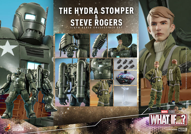 Load image into Gallery viewer, Hot Toys - What If...? - Steve Rogers and The Hydra Stomper
