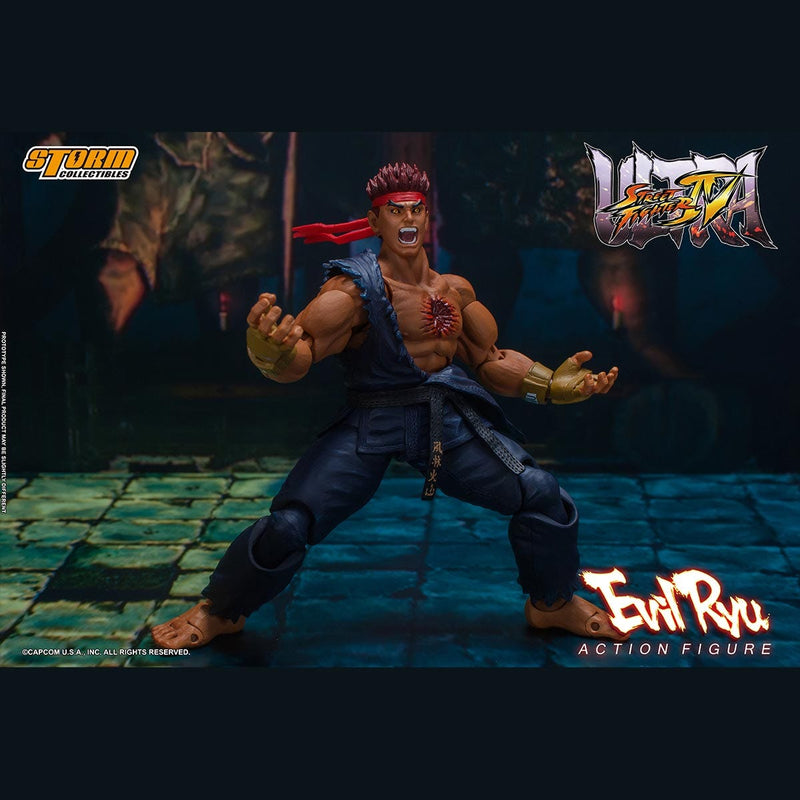 Load image into Gallery viewer, Storm Collectibles - Ultimate Street Fighter IV: Evil Ryu
