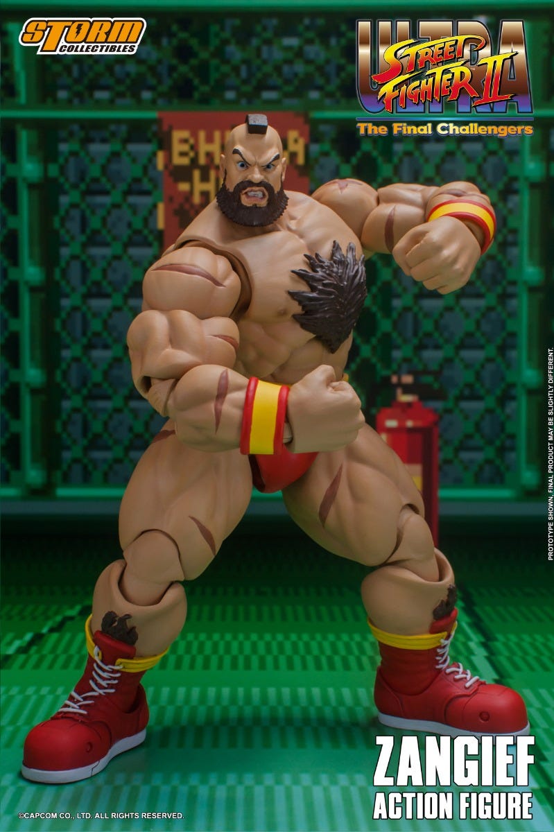 Load image into Gallery viewer, Storm Collectibles - Ultimate Street Fighter II The Final Challenger: Zangief
