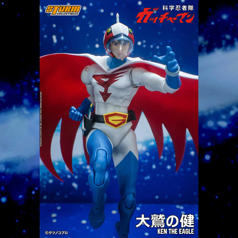 Load image into Gallery viewer, Storm Collectibles - Science Ninja Team Gatchaman: Ken The Eagle 1/12 Scale
