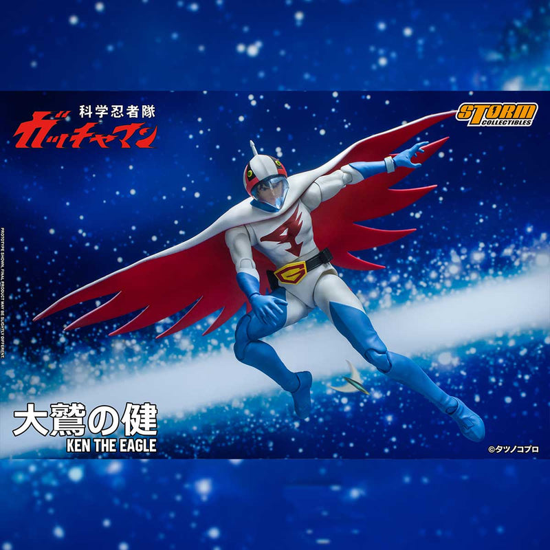 Load image into Gallery viewer, Storm Collectibles - Science Ninja Team Gatchaman: Ken The Eagle 1/12 Scale
