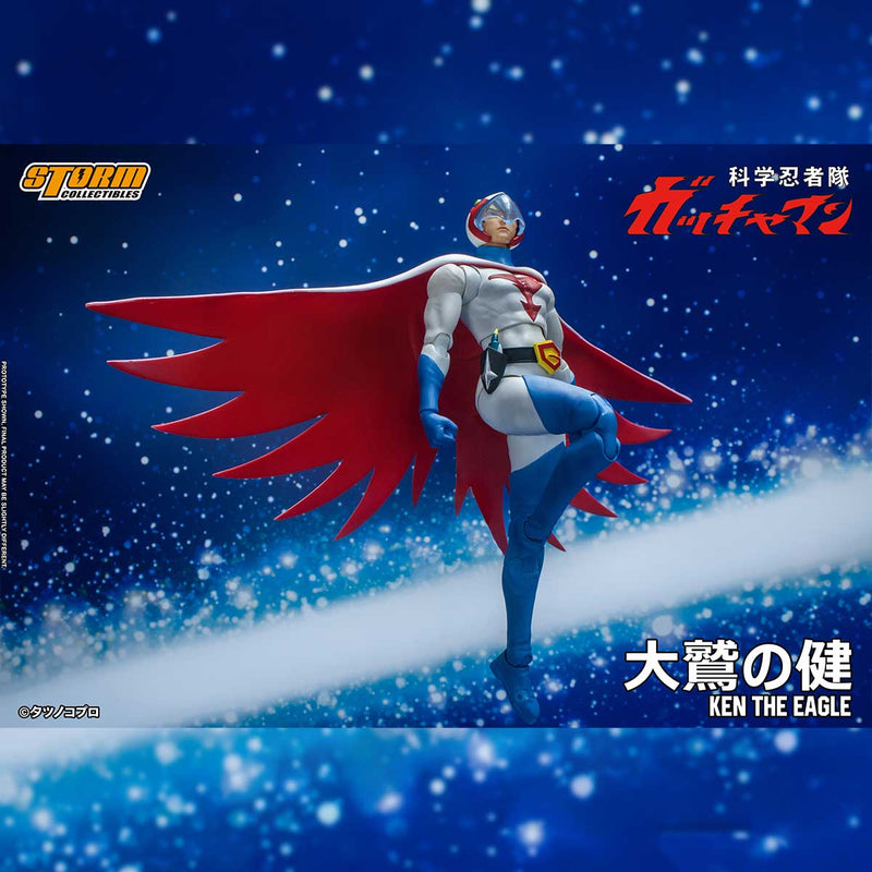 Load image into Gallery viewer, Storm Collectibles - Science Ninja Team Gatchaman: Ken The Eagle 1/12 Scale
