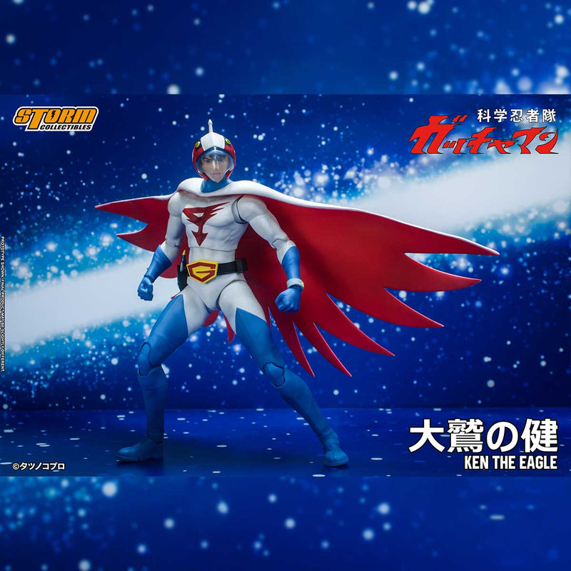 Load image into Gallery viewer, Storm Collectibles - Science Ninja Team Gatchaman: Ken The Eagle 1/12 Scale
