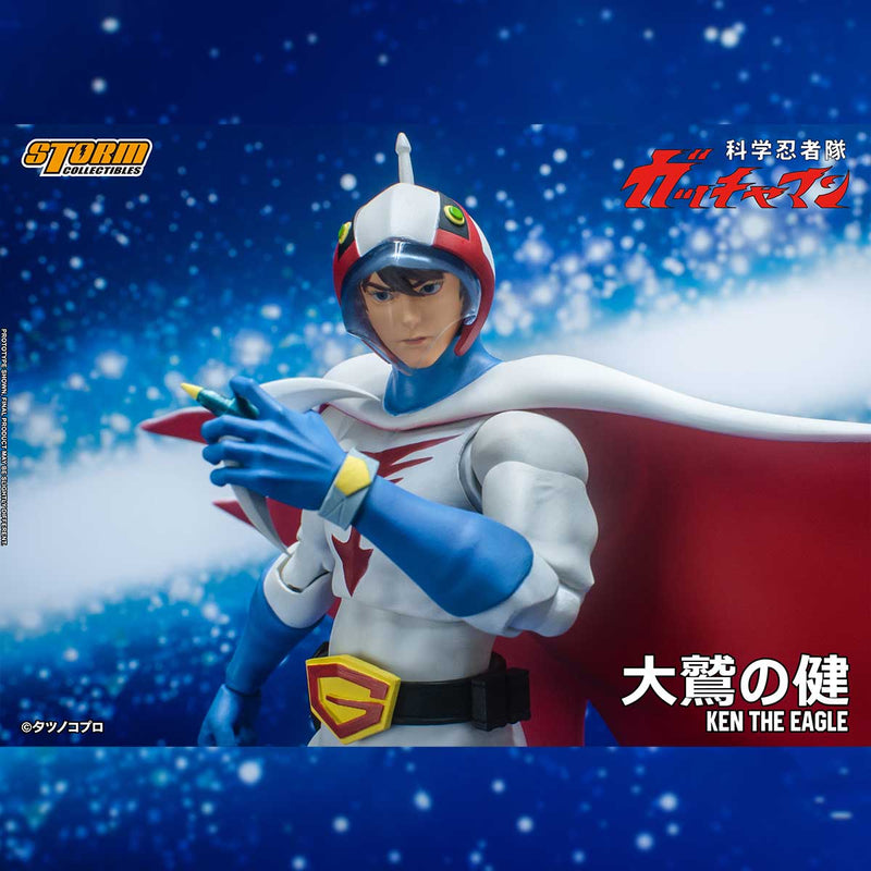 Load image into Gallery viewer, Storm Collectibles - Science Ninja Team Gatchaman: Ken The Eagle 1/12 Scale
