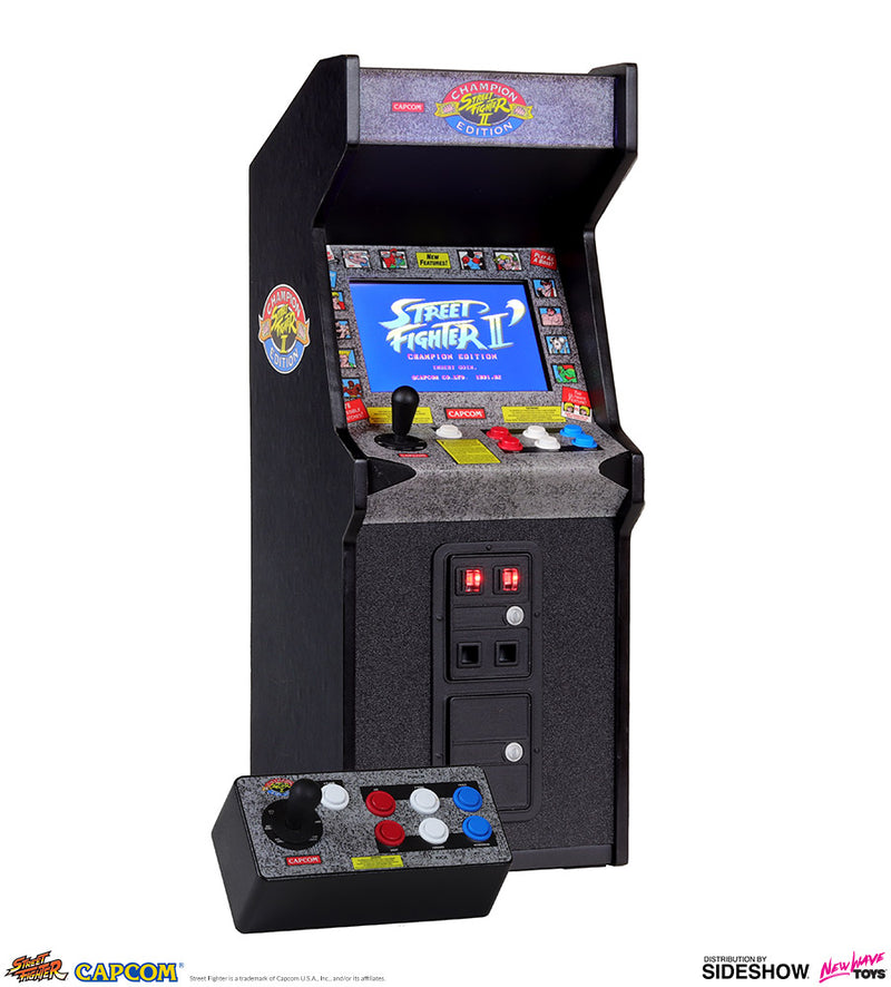 Load image into Gallery viewer, New Wave Toys - Street Fighter II: Champion Edition x RepliCade - Replica Arcade Cabinet
