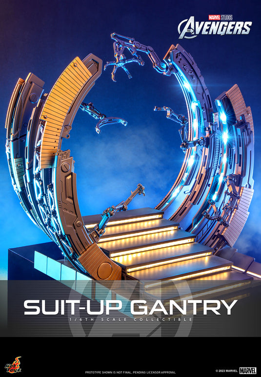 Hot Toys - Marvel Studio's: The Avengers - Suit-Up Gantry