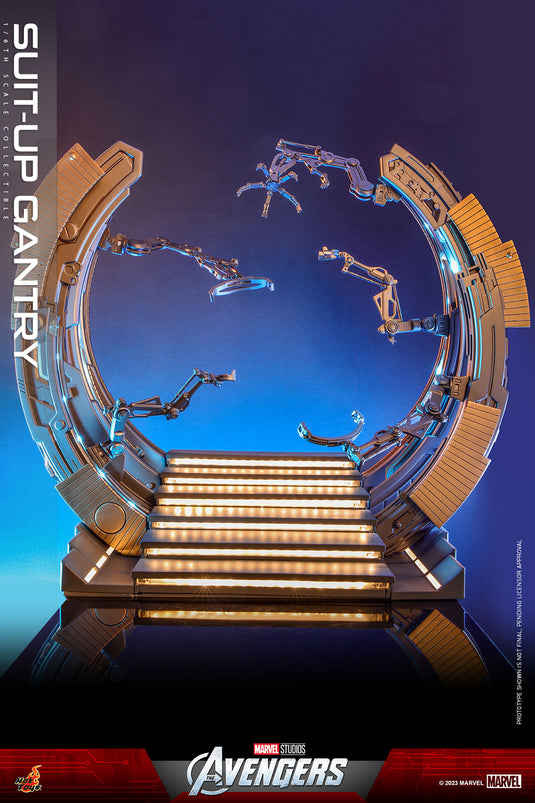Hot Toys - Marvel Studio's: The Avengers - Suit-Up Gantry