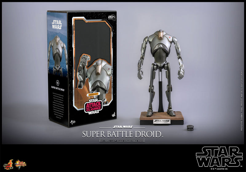Load image into Gallery viewer, Hot Toys - Star Wars: Attack of the Clones - Super Battle Droid
