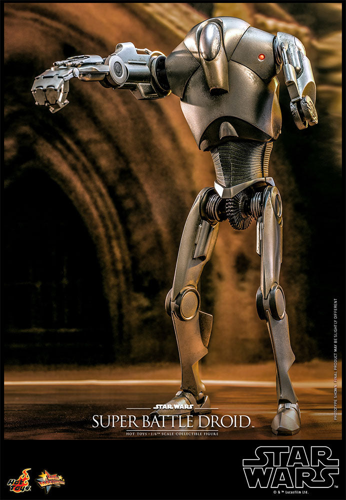 Load image into Gallery viewer, Hot Toys - Star Wars: Attack of the Clones - Super Battle Droid
