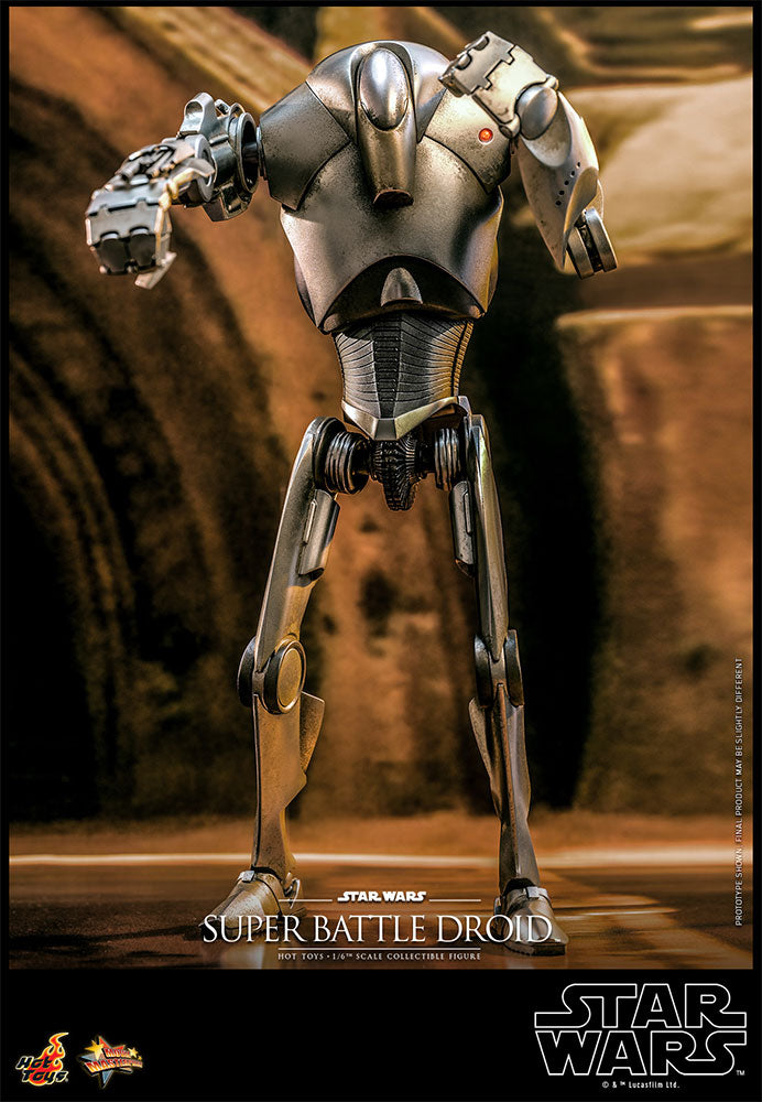Load image into Gallery viewer, Hot Toys - Star Wars: Attack of the Clones - Super Battle Droid
